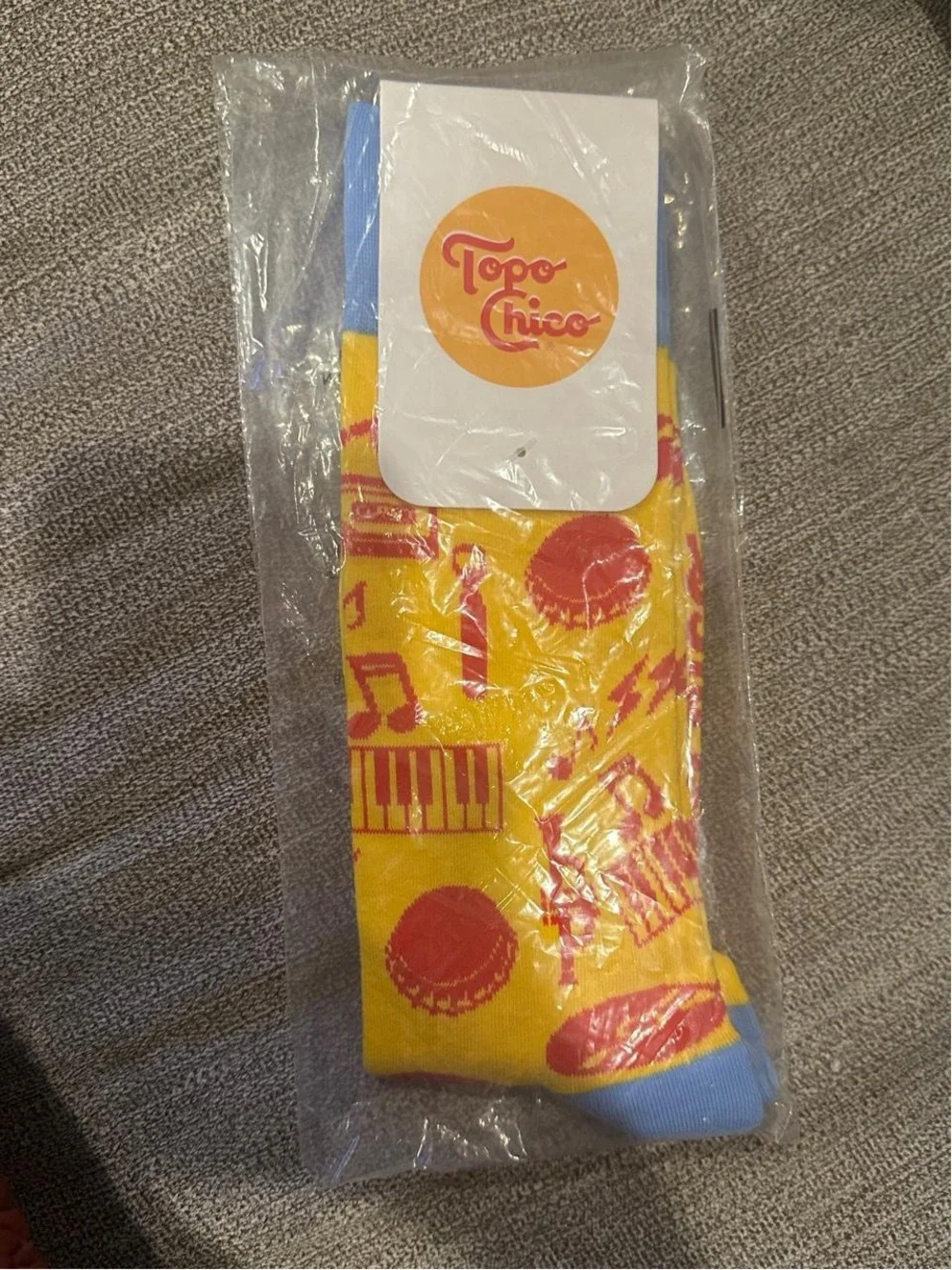 Topo Chico Crew Dress Socks NWT